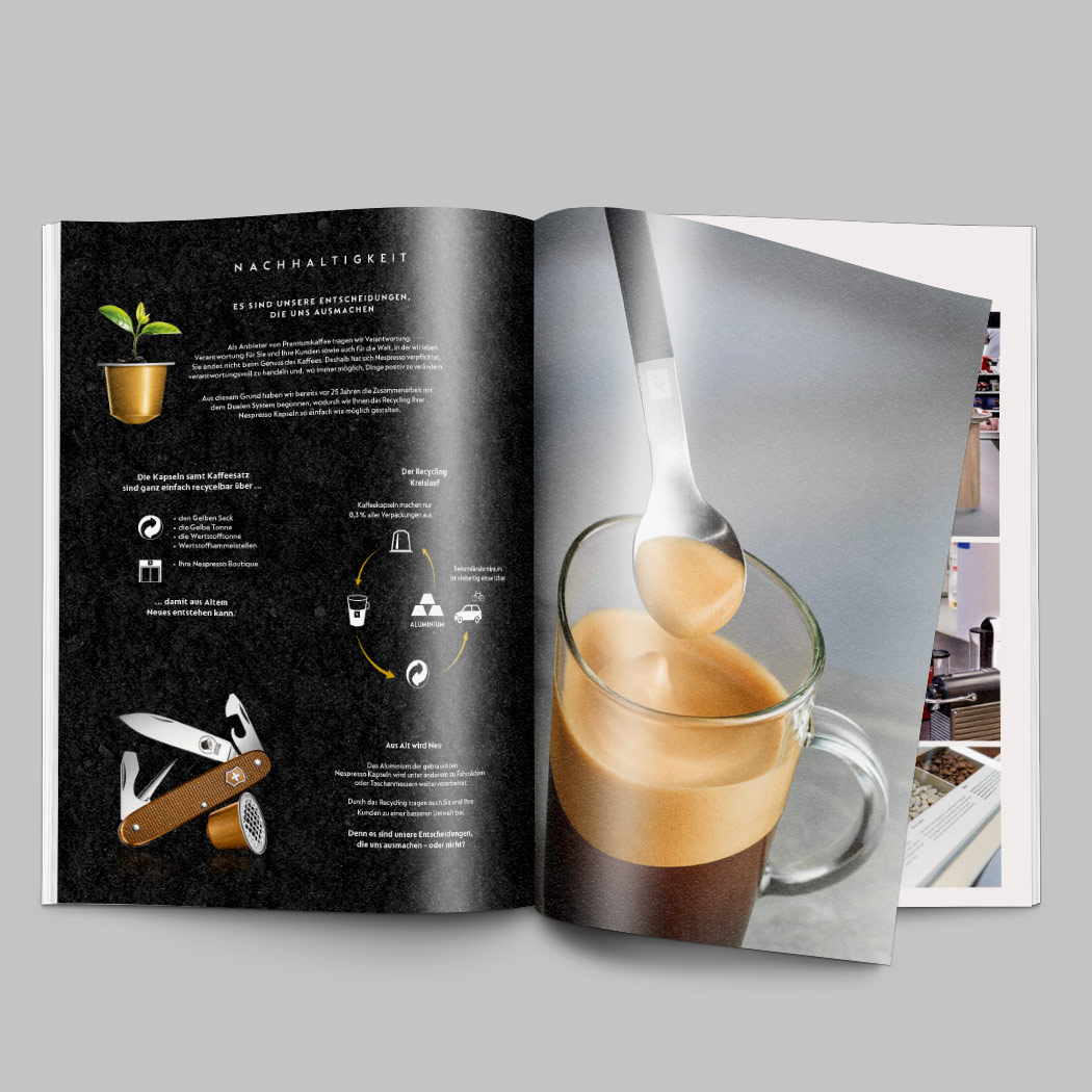 Nespresso Händlerbroschüre