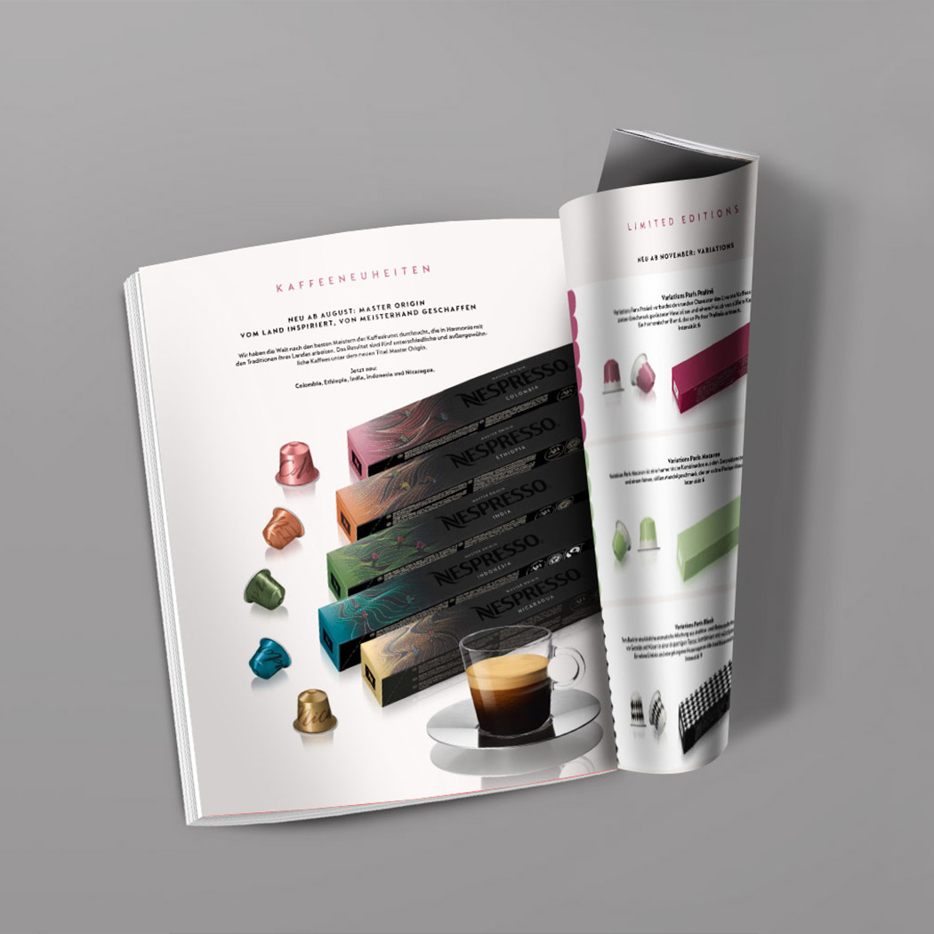Nespresso Händlerbroschüre